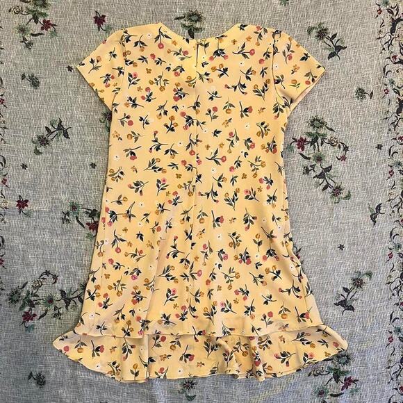 VTG Hampton Prairie Romantic Dress Ditzy Floral Babydoll A-Line Cottage 6 Petite - Picture 3 of 4